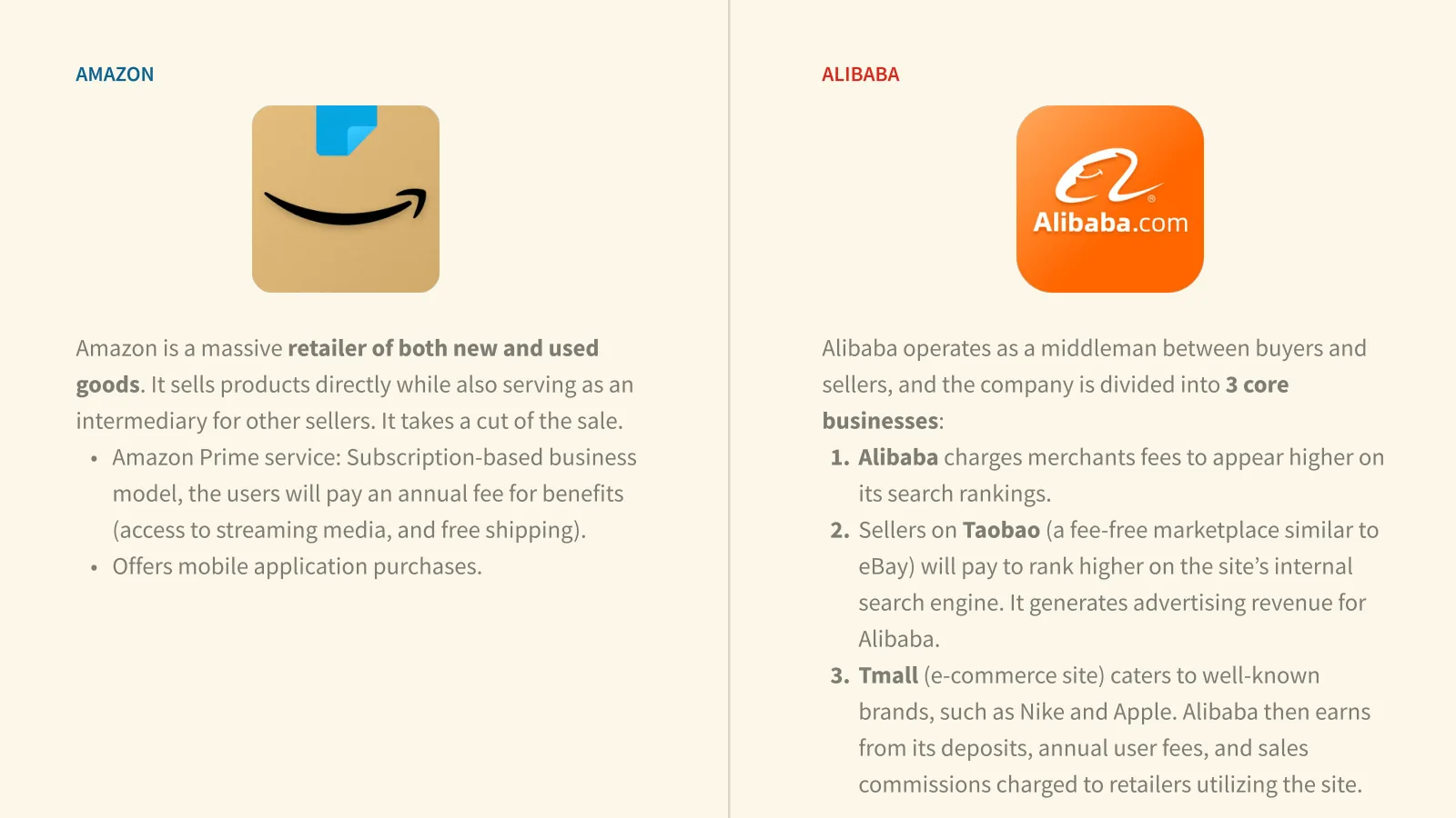 Amazon redesign — slide 8 of 17