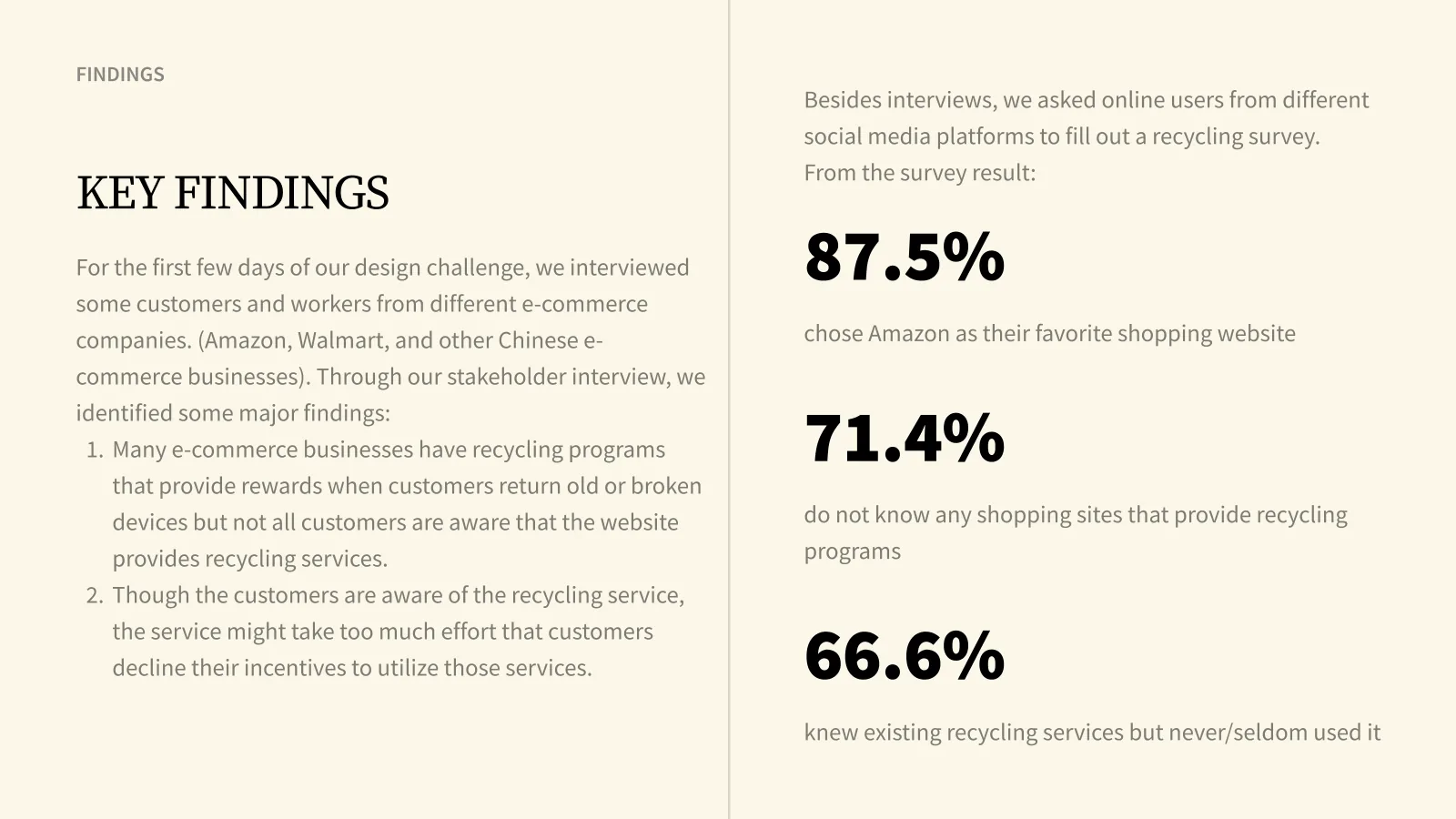 Amazon redesign — slide 9 of 17